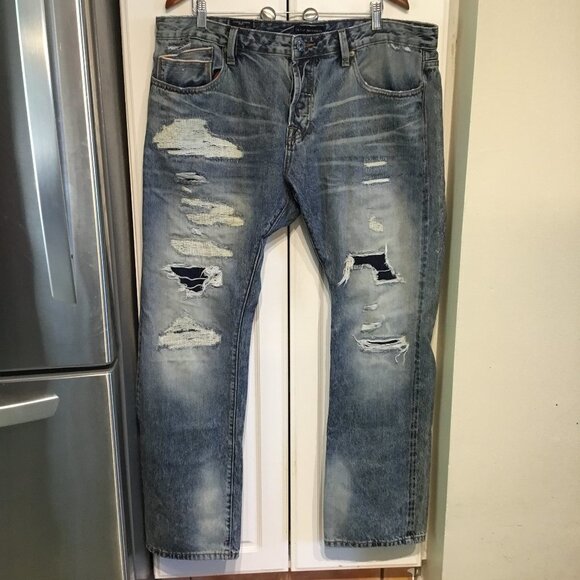Cult of Individuality Japanese Selvedge Rebel Straight Jeans
